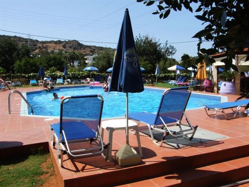 Nikos Apartments Stalida Esterno foto