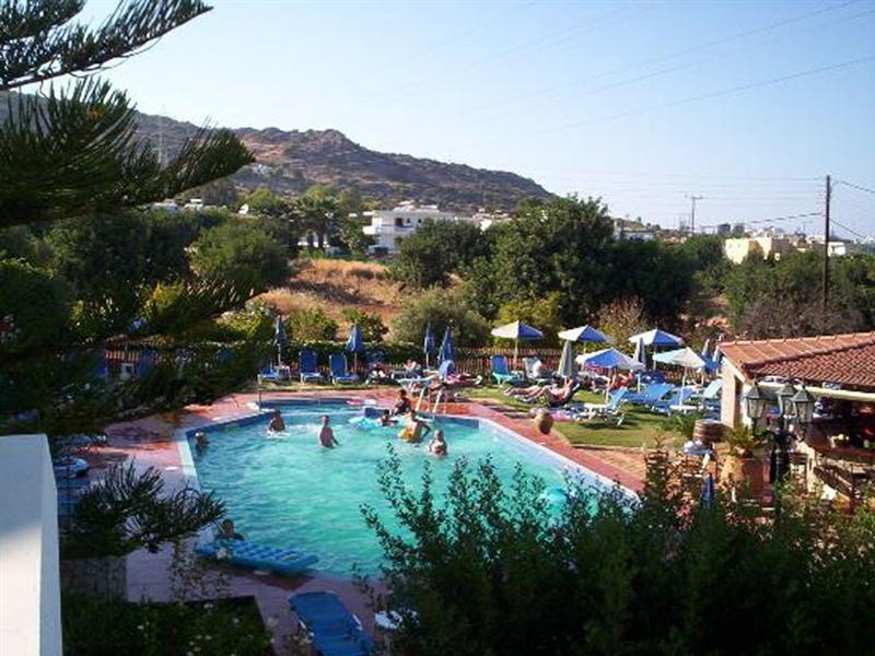 Nikos Apartments Stalida Esterno foto