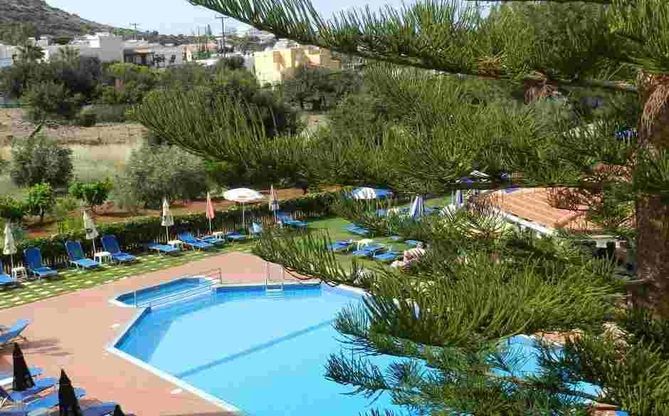 Nikos Apartments Stalida Esterno foto