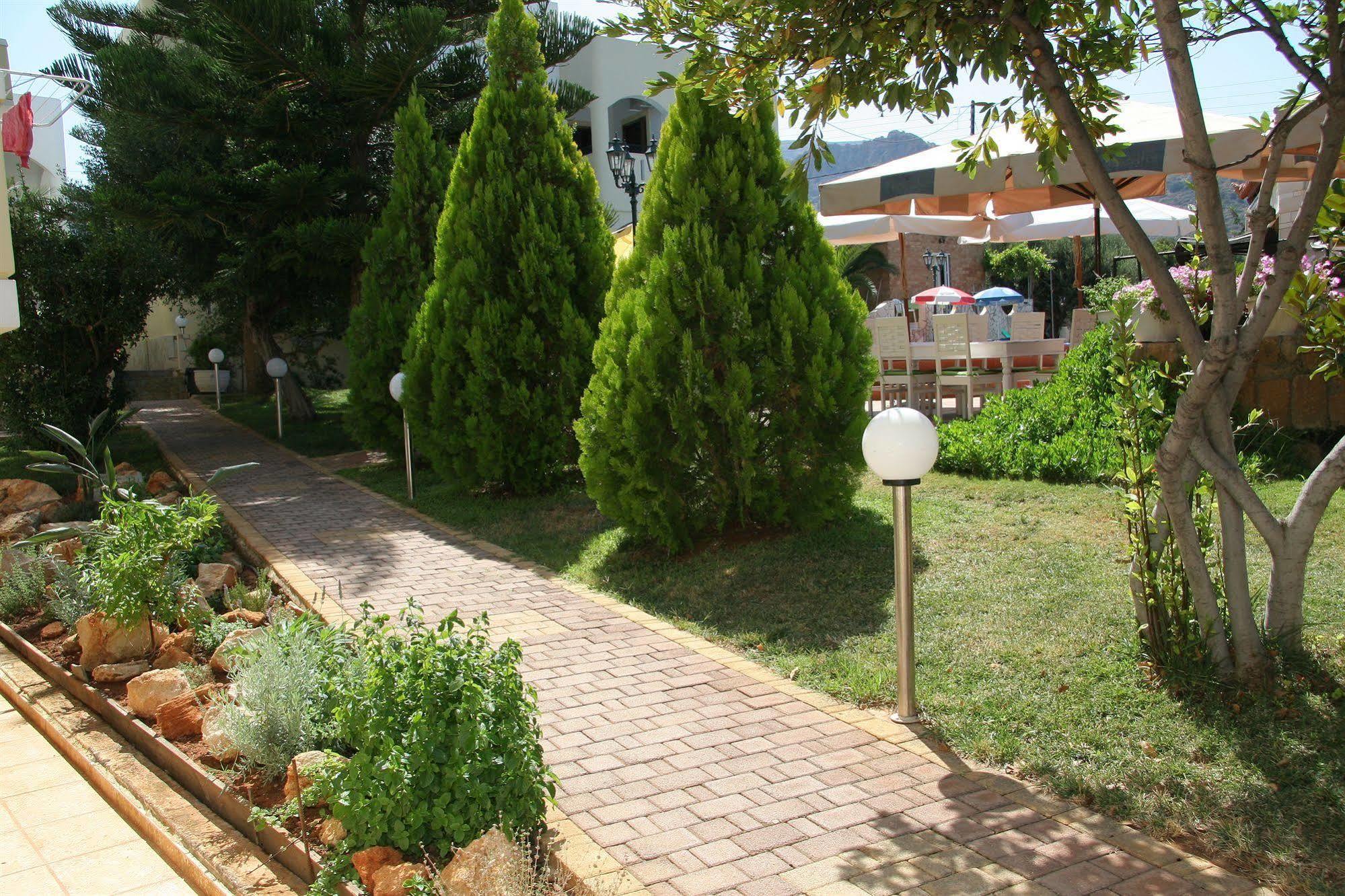 Nikos Apartments Stalida Esterno foto